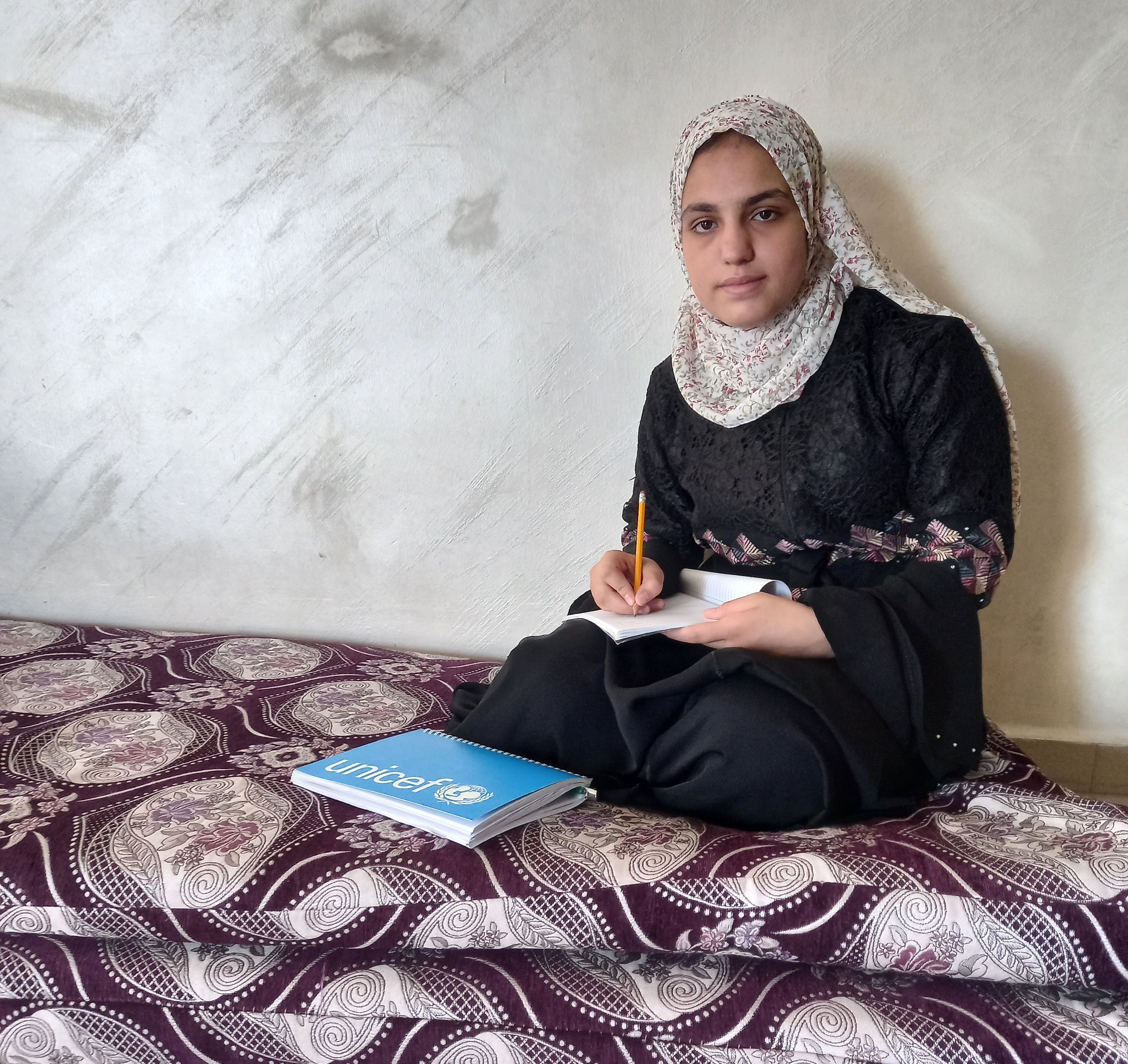 Determined to reimagine a better future - Fadda and her four children